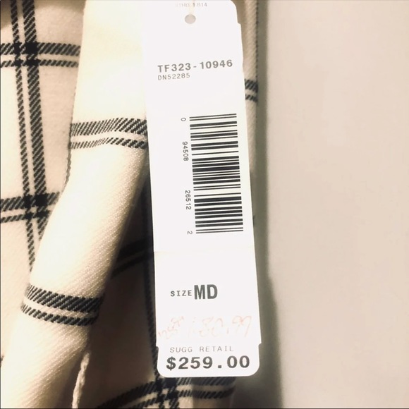 Pendleton Plaid Gingham Checkered Wool Wrap Dress that ties - Picture 6 of 6